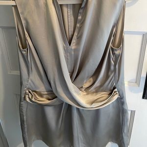 Silk Top Gently Used Size 8
